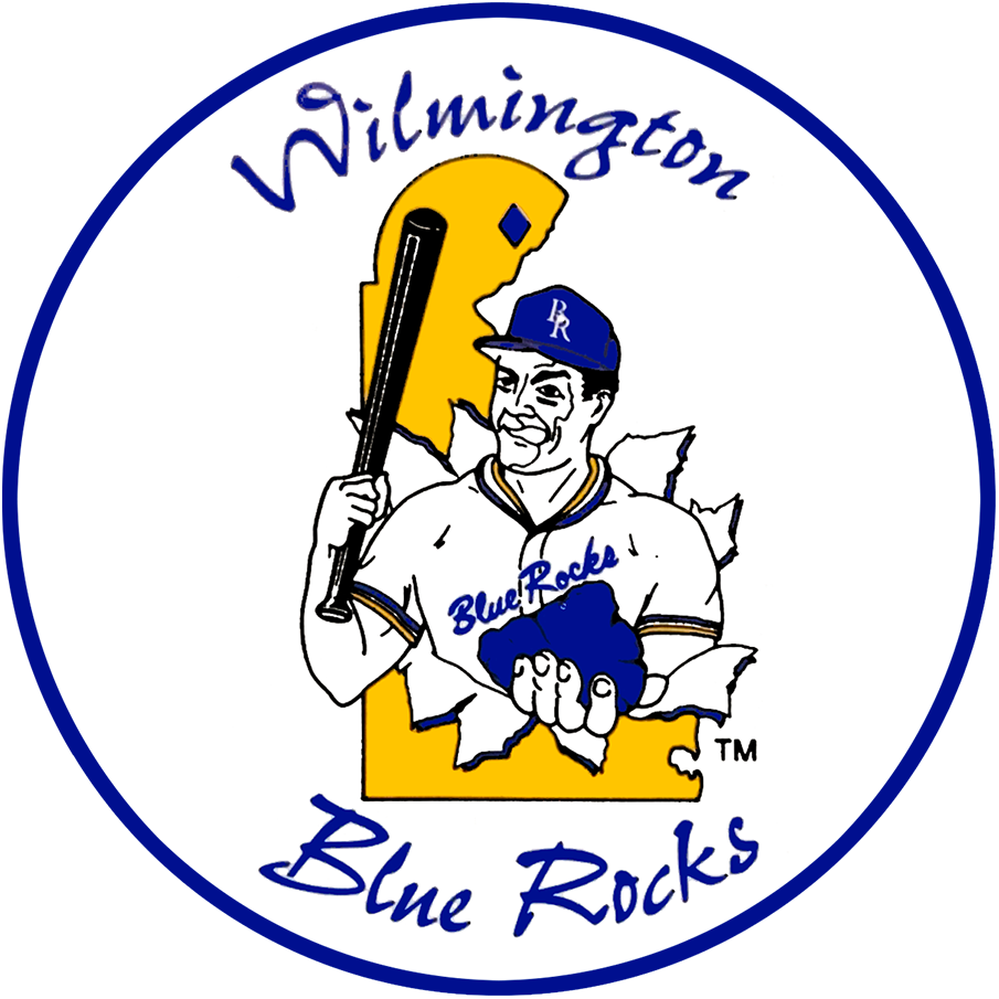 Wilmington Blue Rocks 1993 Primary Logo iron on heat transfer
